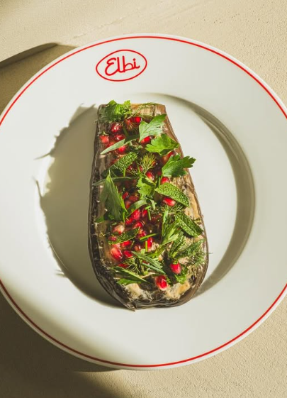Aubergine laquée grenade restaurant Elbi rue de Paradis Paris